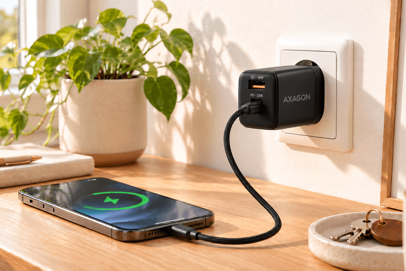 AXAGON ACU-PQ33 GaN Wall Charger with USB-C and USB-A Ports.png